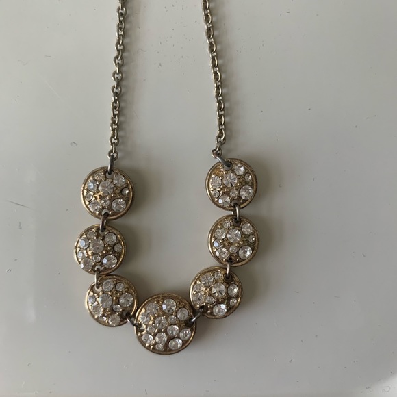 BaubleBar Jewelry - Adjustable Gold Glitz Disk Necklace BaubleBar Jewelry - Adjustable Gold Glitz Disk Necklace